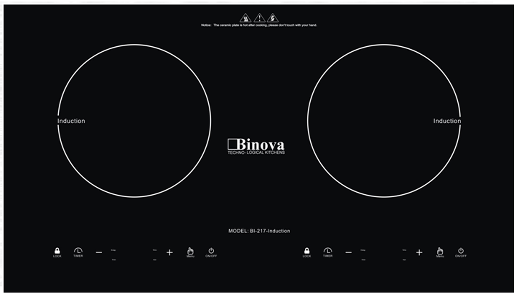 Bếp từ Binova BI-217-Induction