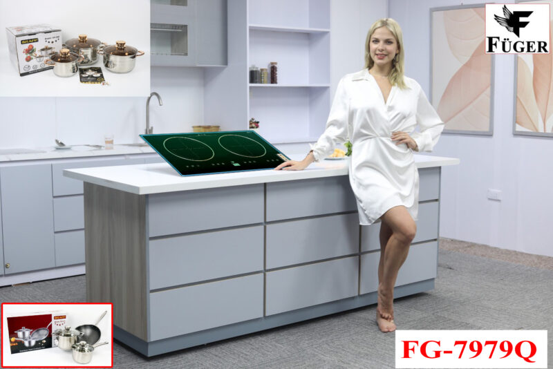 Bếp từ đôi Fuger FG-7979Q sản phẩm còn góp phần mang lại không gian sống tiện nghi, đẳng cấp