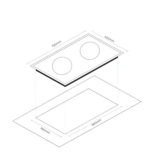 BẾP TỪ ĐÔI Apodio  VINGER VG-T69 HP