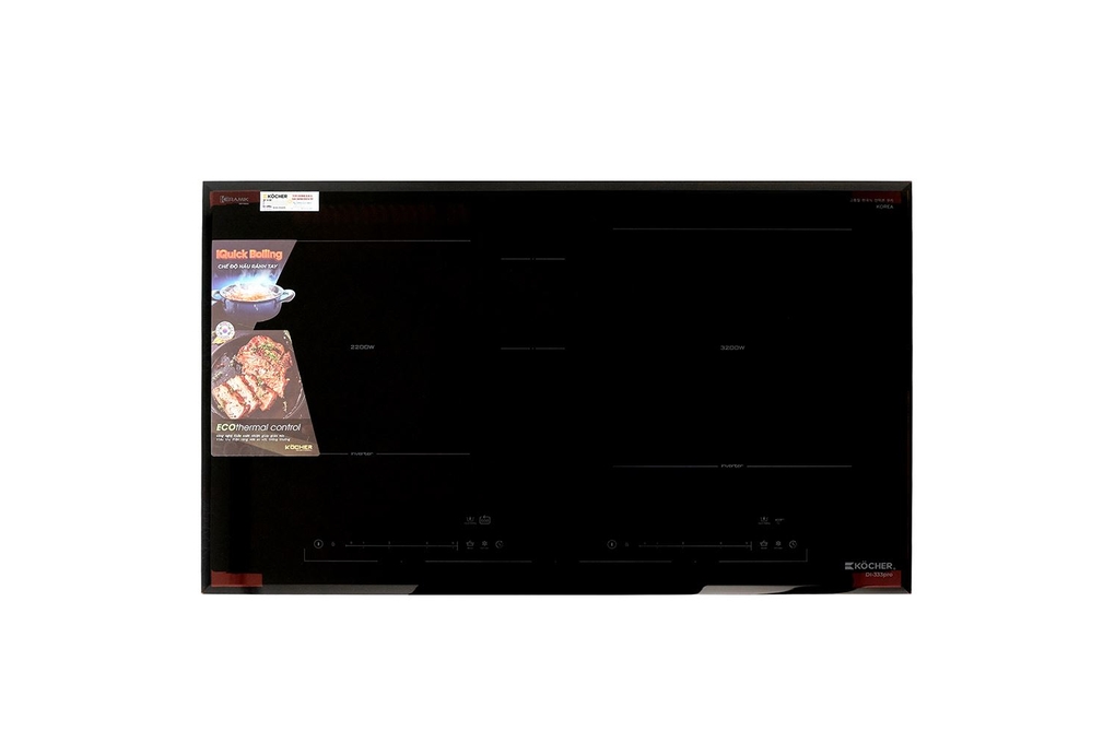 Bếp từ đôi âm Kocher DI-333 Pro 5000W