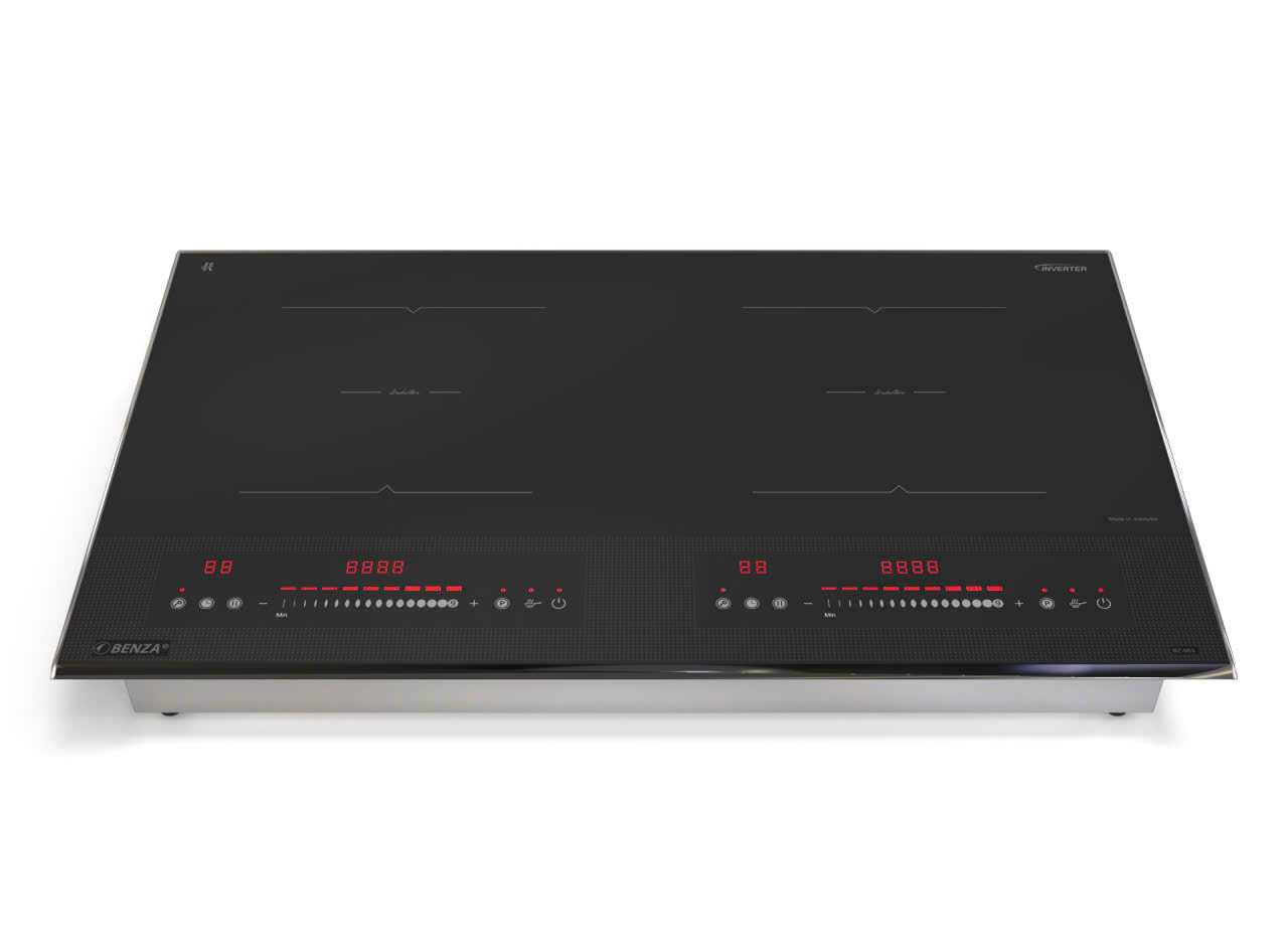 Bếp từ 2 vùng nấu Benza : BZ-663