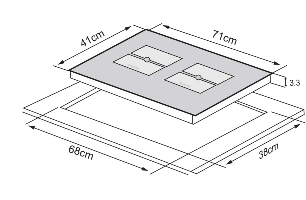 Bếp Từ Đôi Benza BZ-366