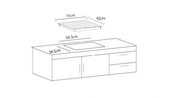Bếp từ đôi MIAF VA07