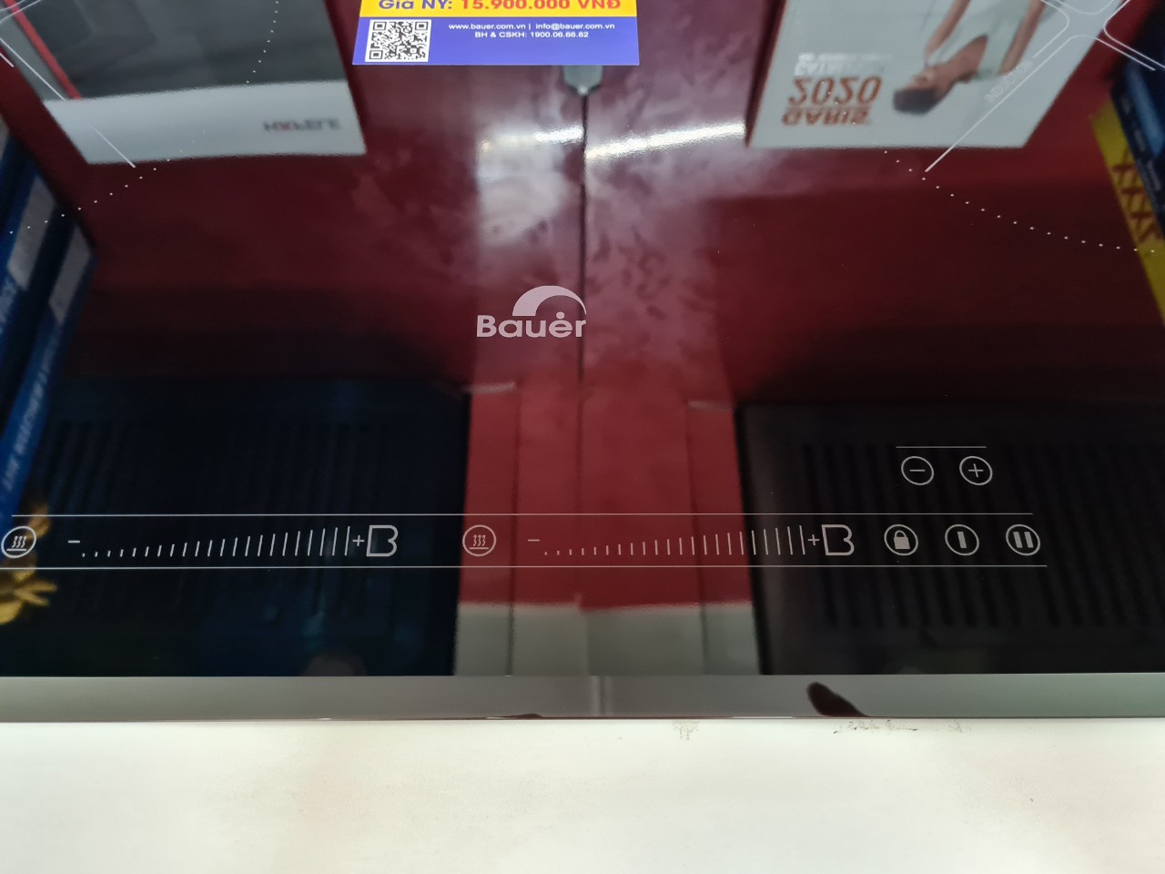 BẾP ĐIỆN TỪ ĐÔI BAUER BE-32SER