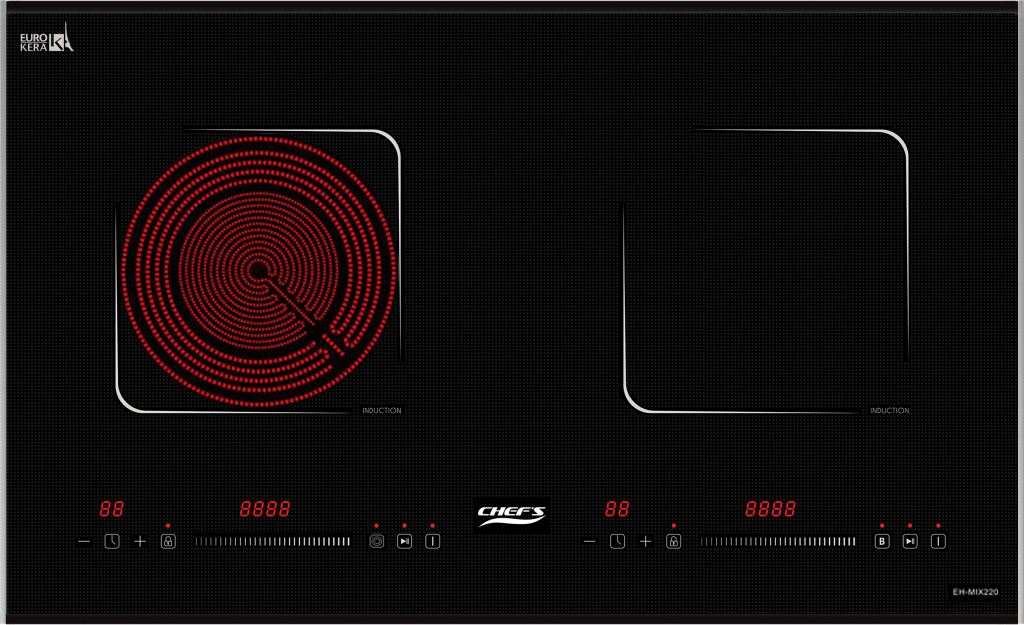 Bếp điện từ đôi Chefs EH-MIX220