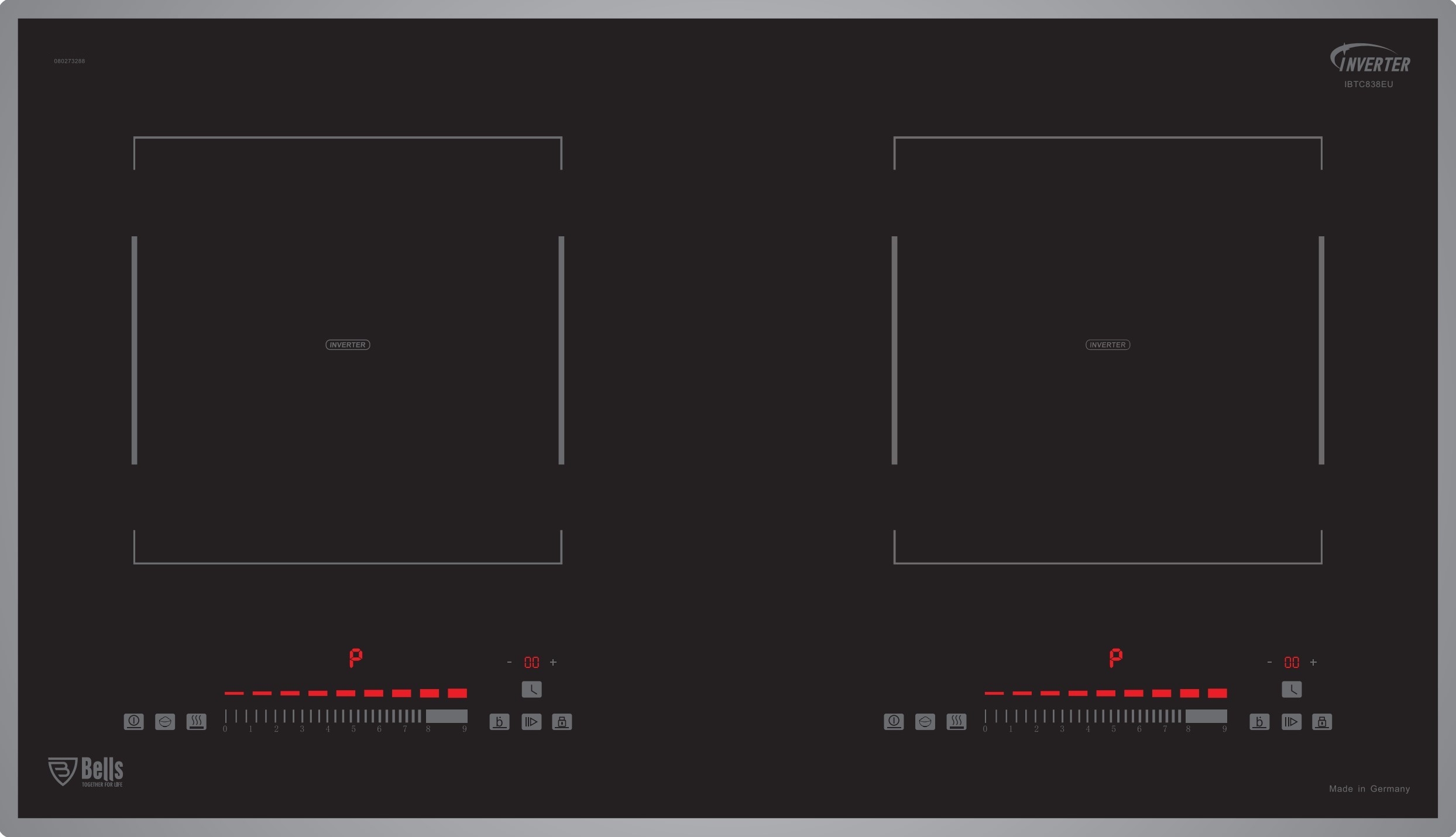 BẾP TỪ ĐÔI INVERTER BELLS IBTC838EU