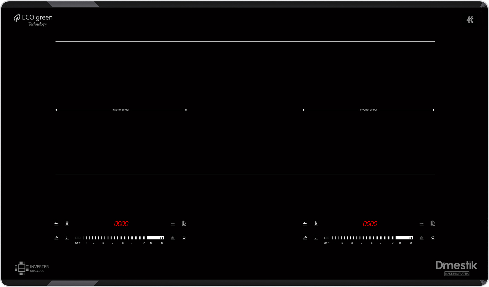 Bếp từ đôi Dmestik ML999DKI