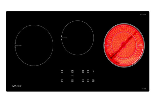 Bếp điện từ Faster FS 3CE đa năng trong nấu nướng