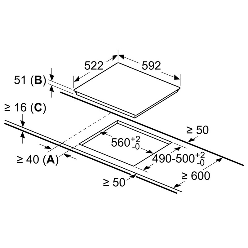 Bếp từ Bosch PIS631F17E