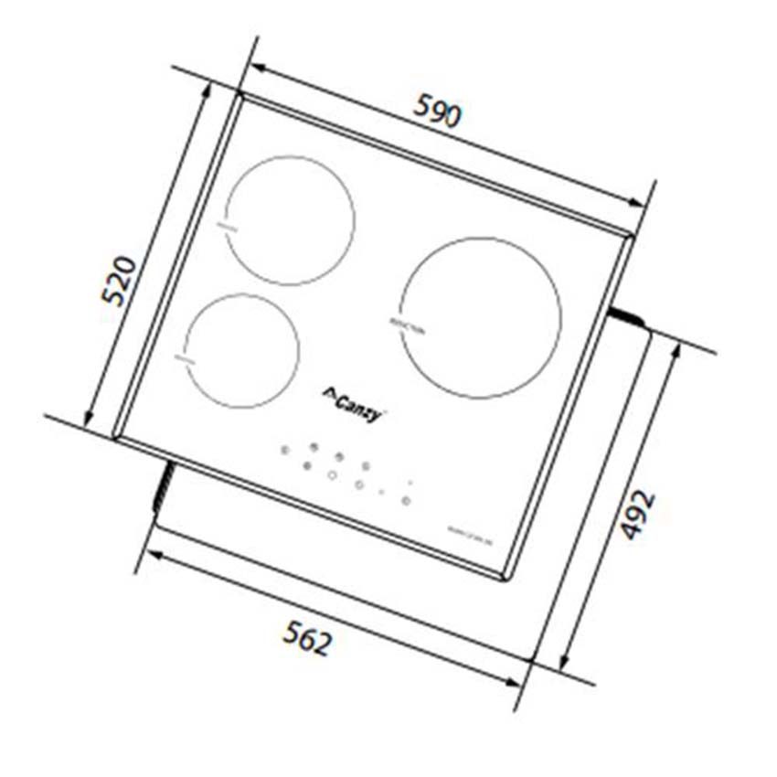 Bếp từ Canzy CZ 933