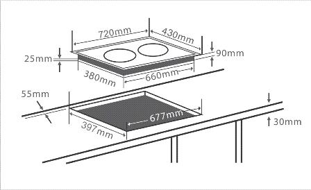 Bếp điện từ Chefs EH-MIX31A