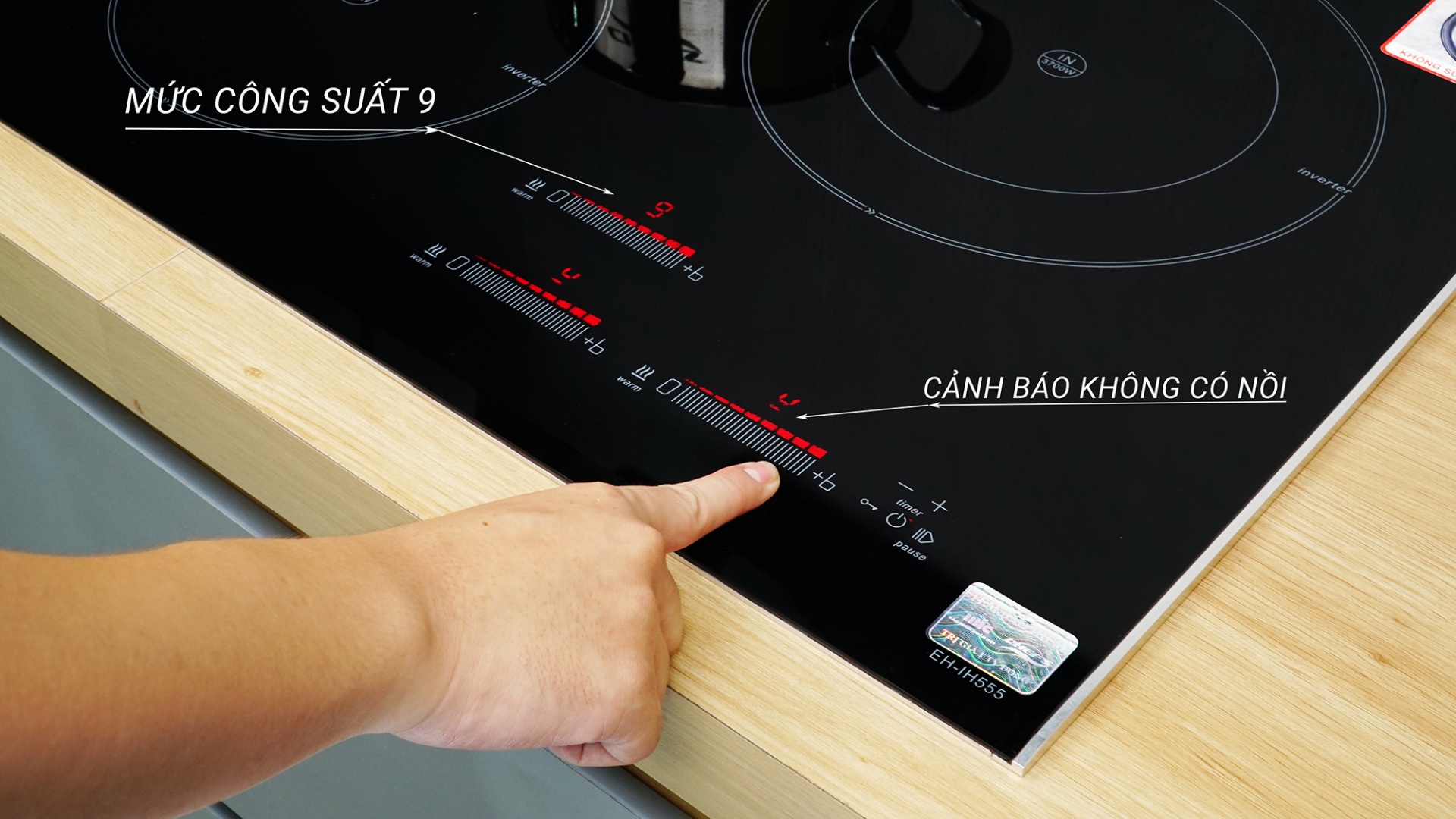 Bếp từ Chefs EH-IH555