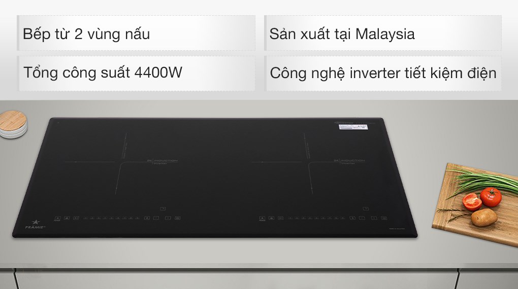 Bếp từ đôi Nagakawa NK2C08MS