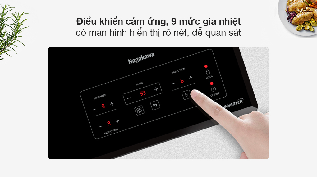 Bếp điện từ Nagakawa NAG1253M