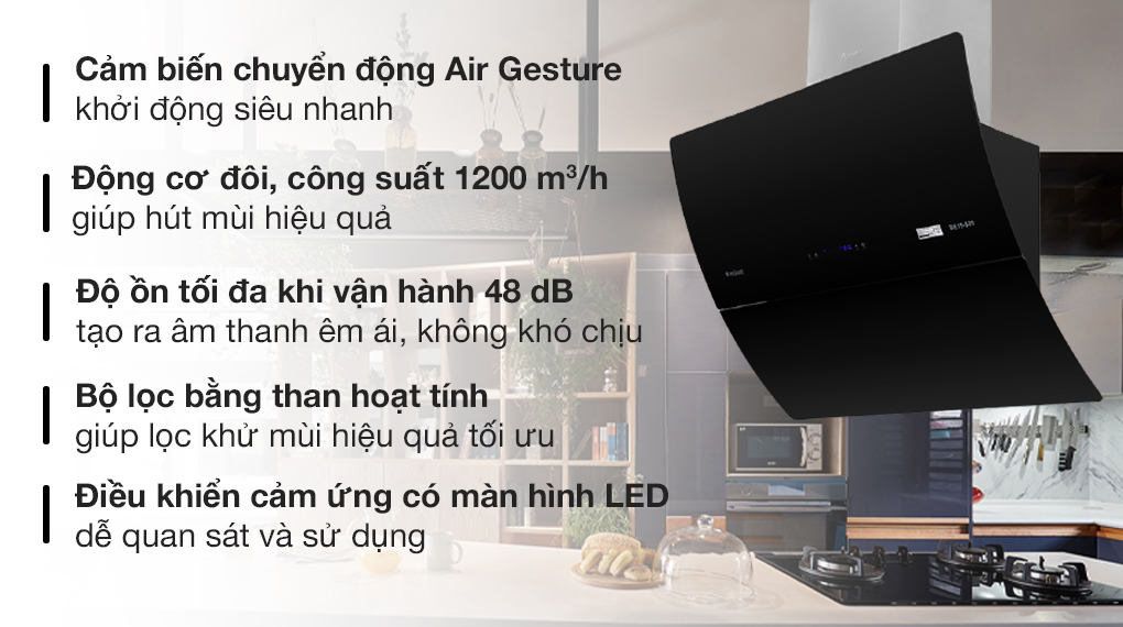 Máy hút mùi Pramie DE19-900