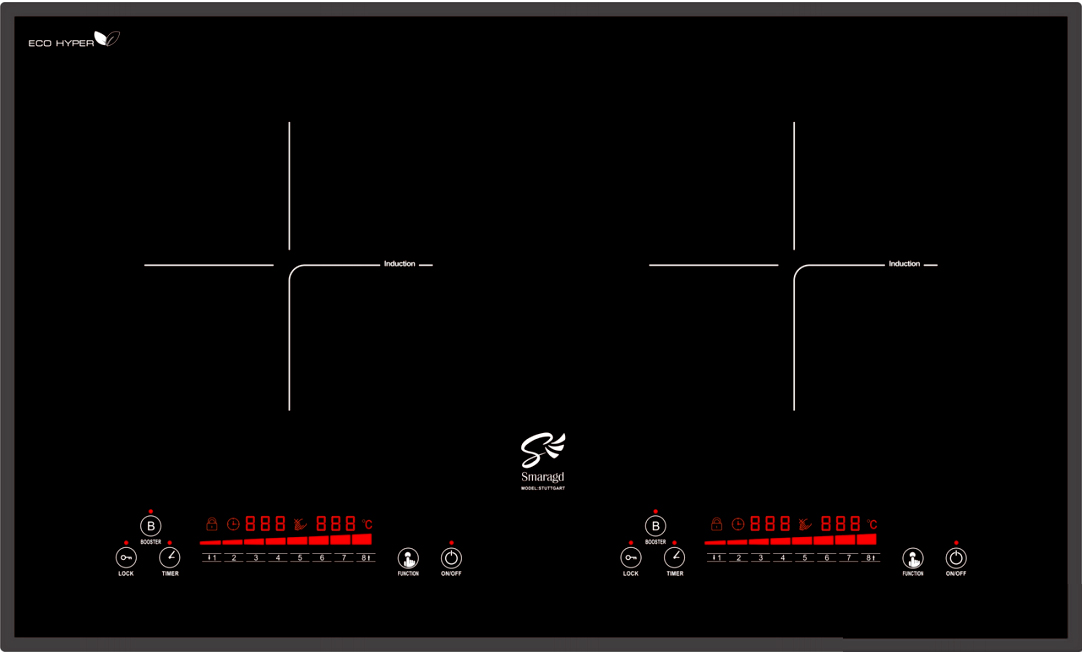 Bếp từ đôi Smaragd Stuttgart