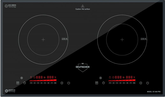 Bếp từ đôi DEUTSCHER DC 666 PRO