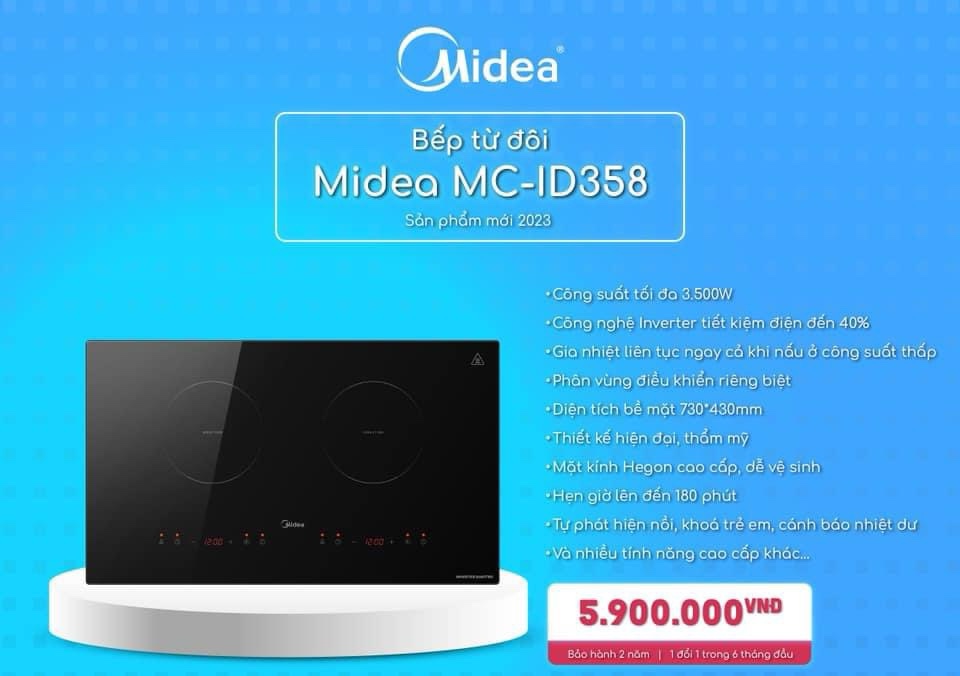 Bếp điện từ Midea MC-ID358