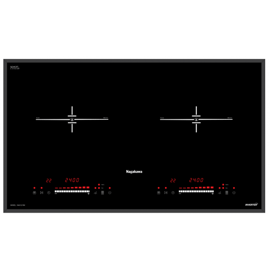 Bếp từ âm 2 vùng nấu Nagakawa NAG1215M