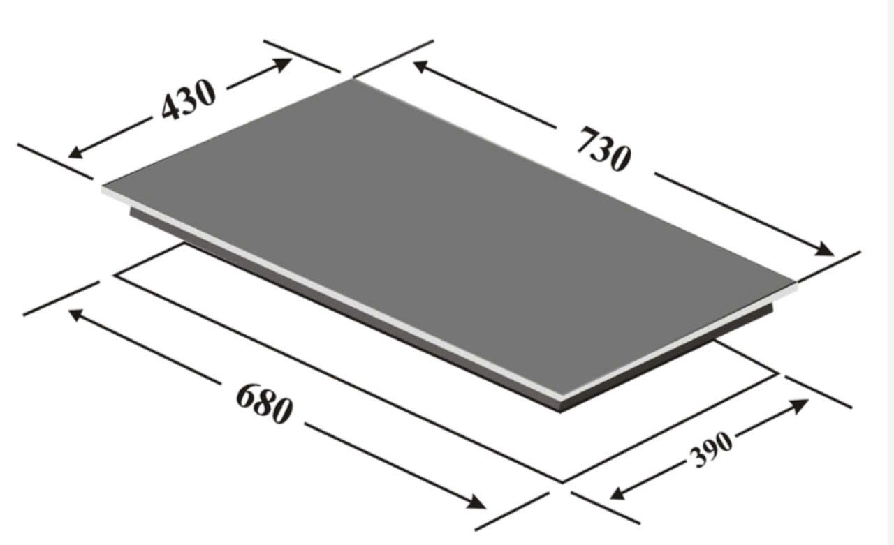 BẾP TỪ ĐÔI KF - FL9698 Seri 8.0
