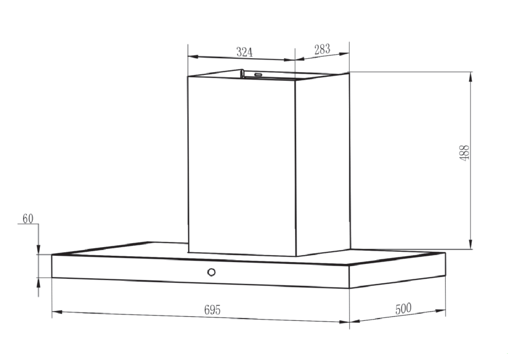 Máy hút mùi Emberton EB - 1016T