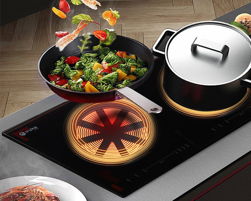 Bếp Đôi Điện Từ IRUKA I-28 chính là giải pháp hoàn hảo