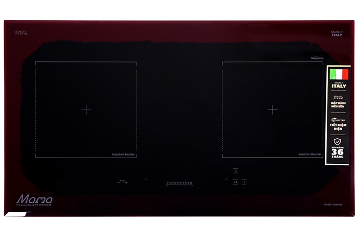 Bếp từ đôi lắp âm Sunhouse MMB9988