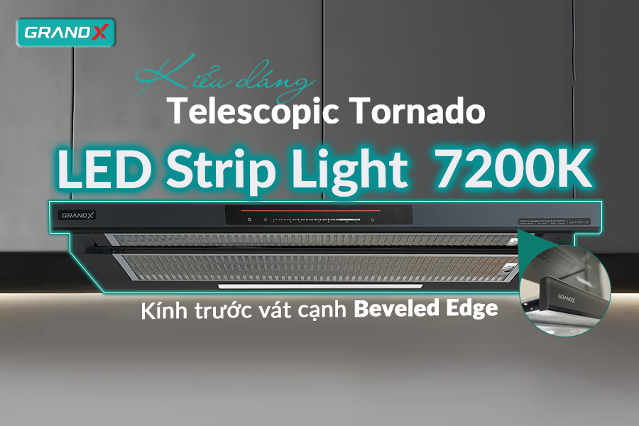 Máy hút mùi Grandx GX H70F72B