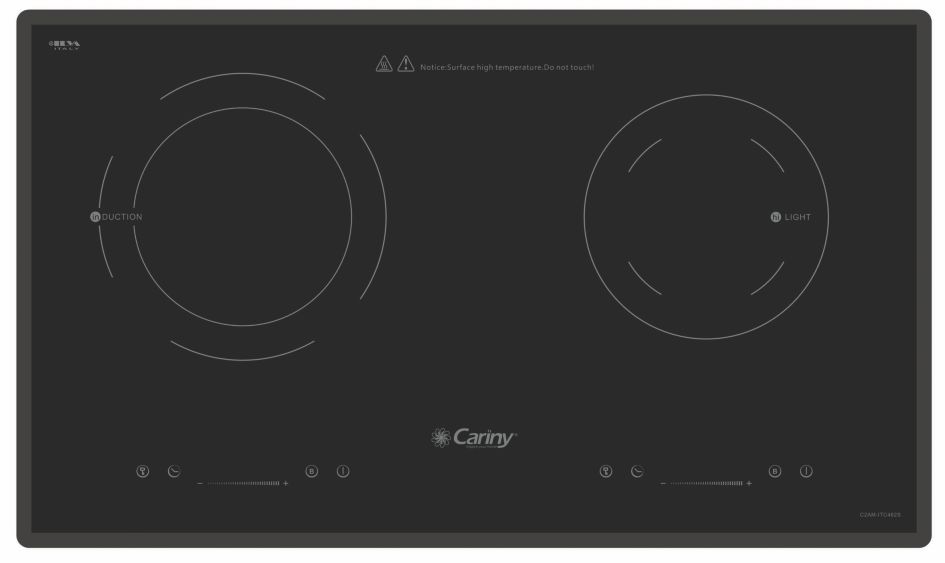 Bếp Đôi 1 Từ 1 hồng ngoại CARINY C2AM-ITS462S
