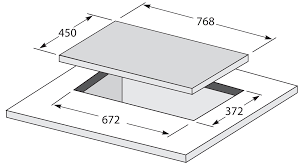 Bếp từ 2 vùng nấu  CARINY C2AI-7645SLIM