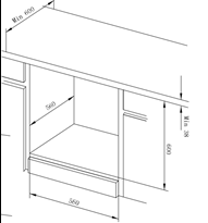 LÒ NƯỚNG ĐIỆN ÂM TỦ ĐIỀU KHIỂN CƠ CARINY CAOM-6060GB