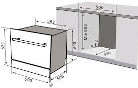 Máy Rửa Bát Âm Tủ CARINY CAR-6065SS