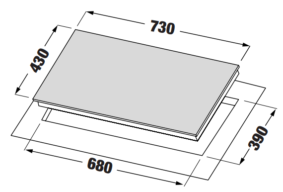 Bếp từ đôi Kaff KF-LCD21G
