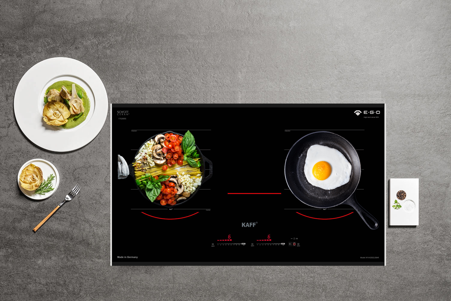 Bếp từ Kaff KF- IH2002LEBAR