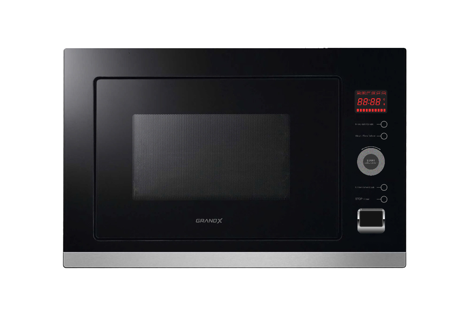 Lò nướng âm tủ tích hợp lò hấp,lò vi sóng và nồi chiên không dầu GrandX GX50MOS7