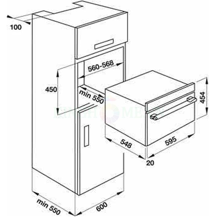 Lò nướng kết hợp lò vi sóng KAFF KF-OSM44L