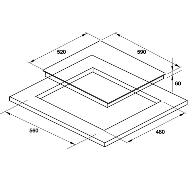 Bếp từ Hafele 536.61.912